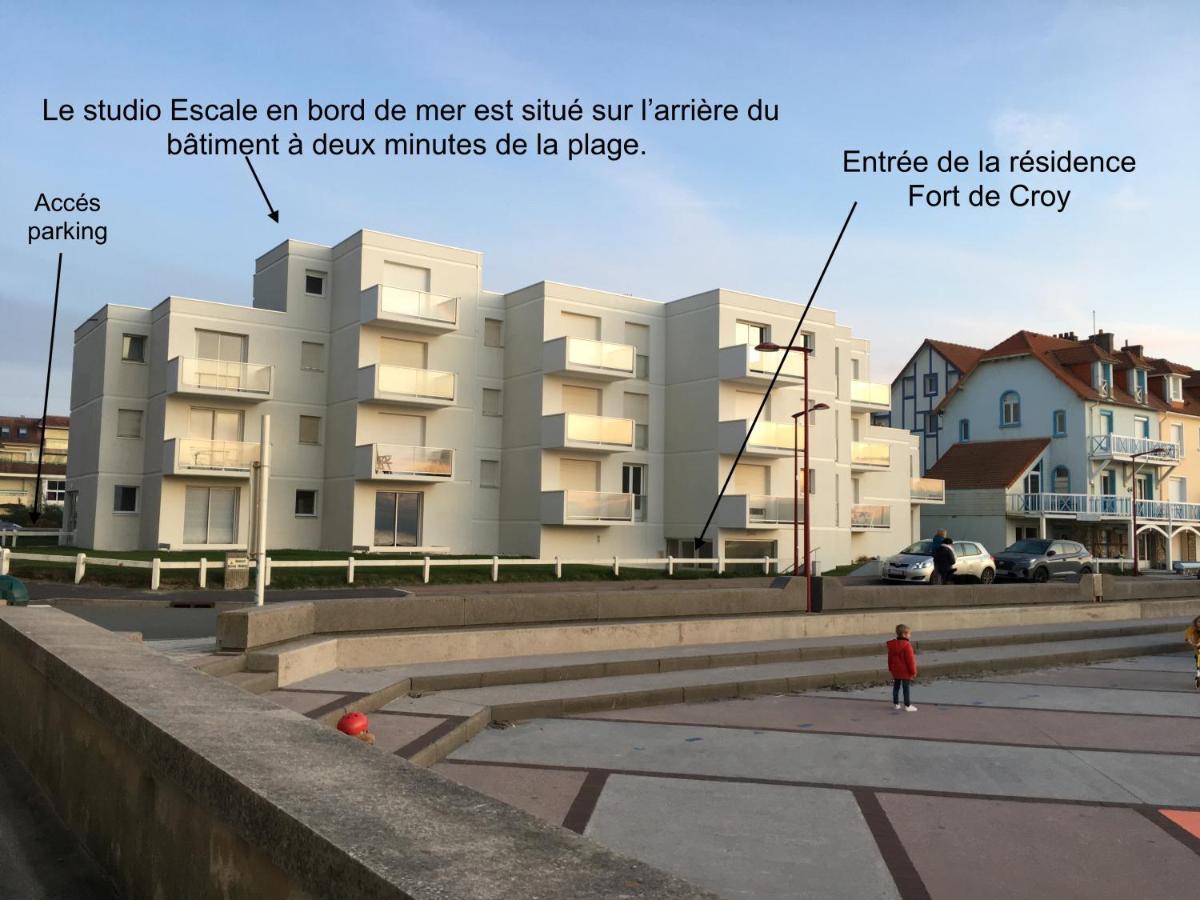 Studio " Escale En Bord De Mer " Wimereux Exterior foto
